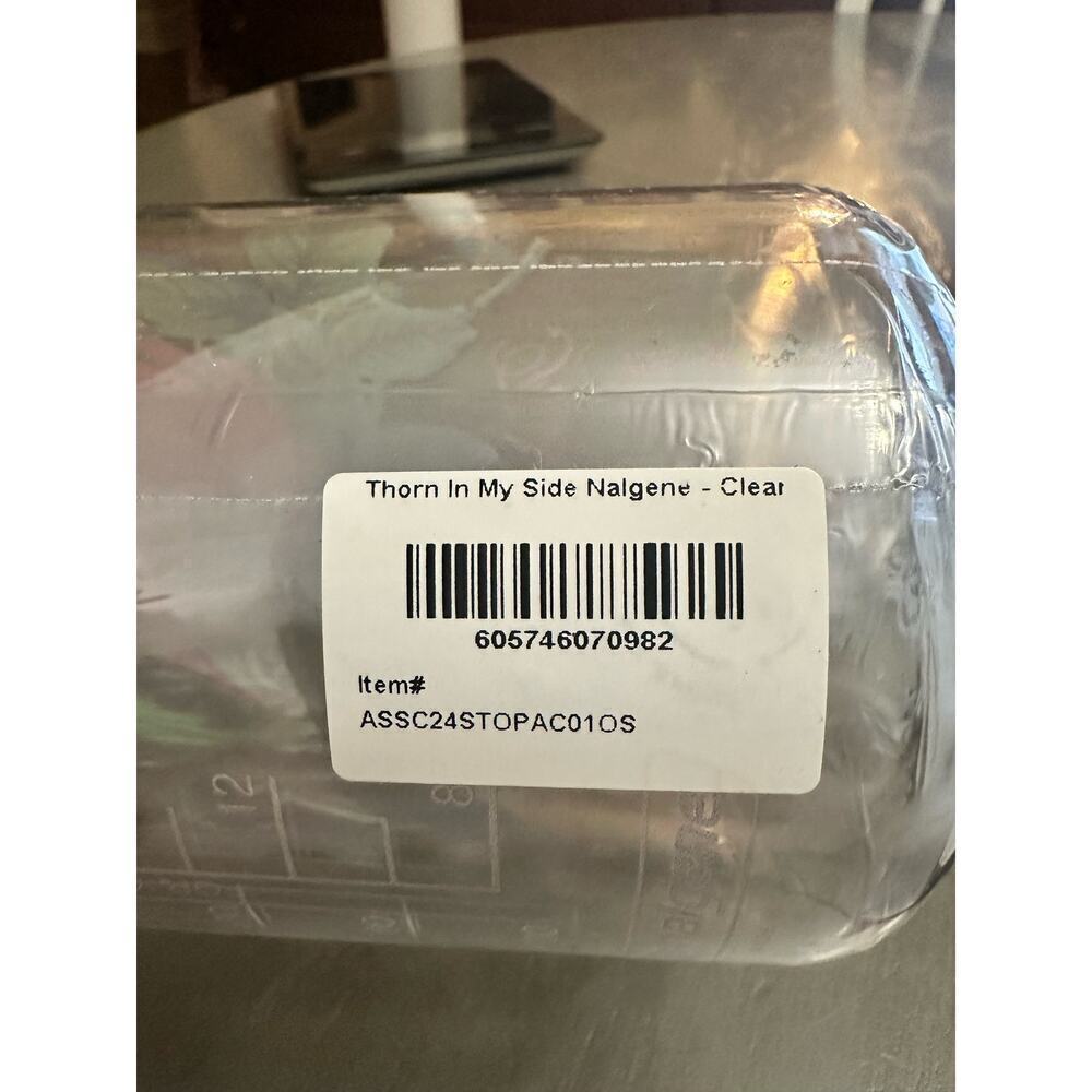 Anti Social Social Club Thorn In My Side Nalgene-Clear